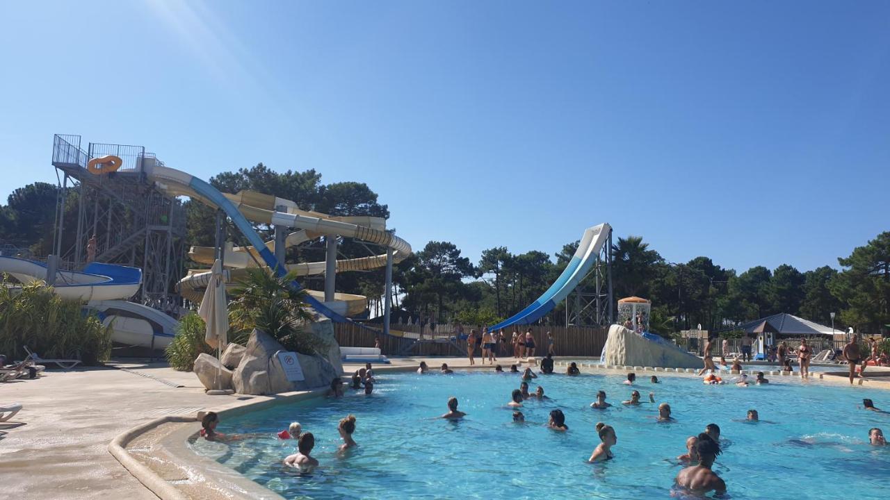 Mobil Home Happiness33 Dans Camping 5 Etoiles Acces Direct Plage Vendays Montalivet Екстер'єр фото