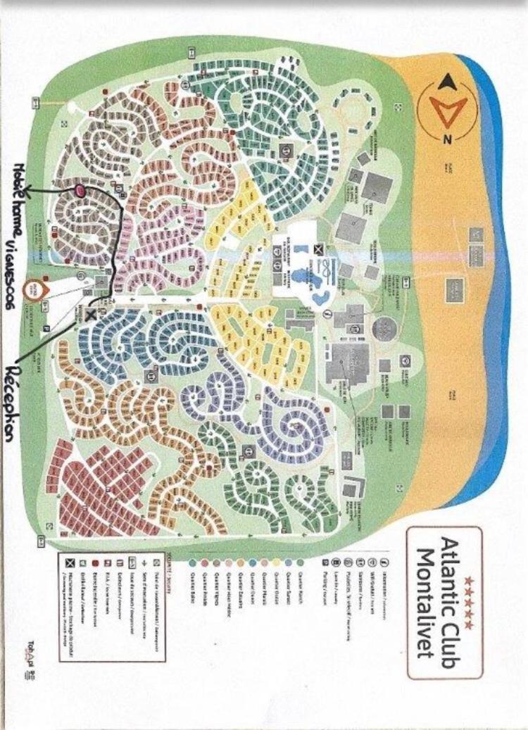 Mobil Home Happiness33 Dans Camping 5 Etoiles Acces Direct Plage Vendays Montalivet Екстер'єр фото